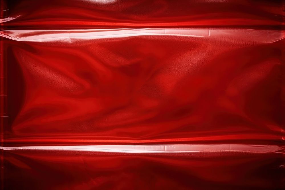 Red transparent plastic wrap backgrounds abstract textured.