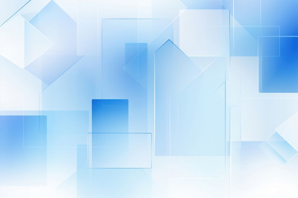 Blue geometric shape frame backgrounds technology abstract.