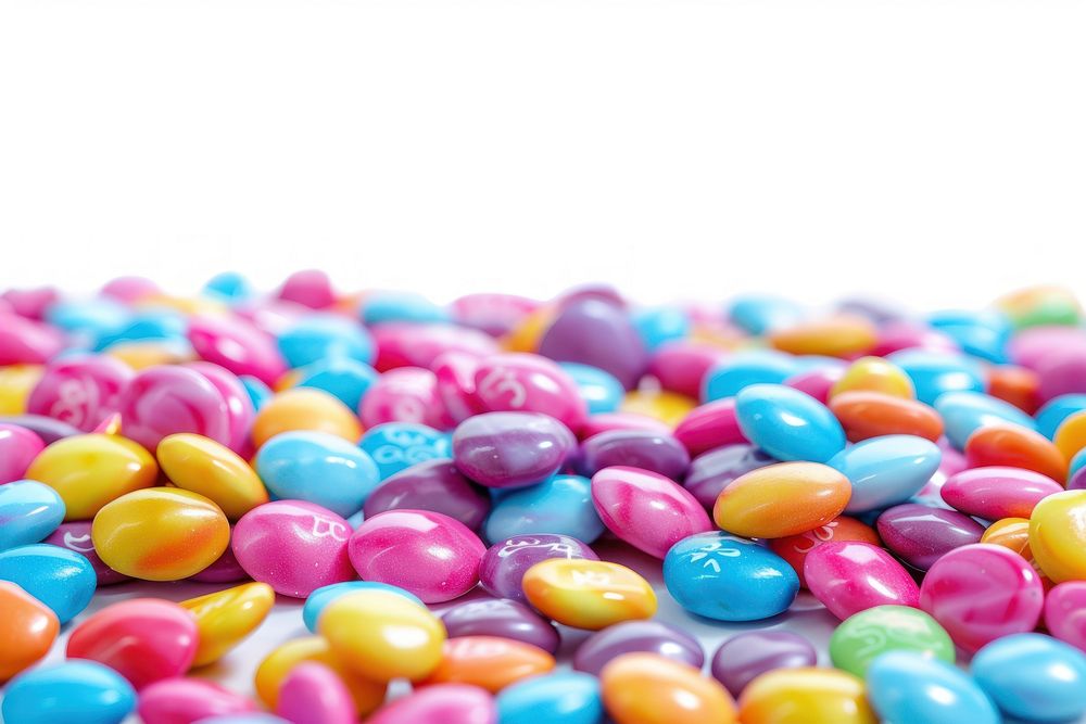 Photo of candy confectionery backgrounds pill.