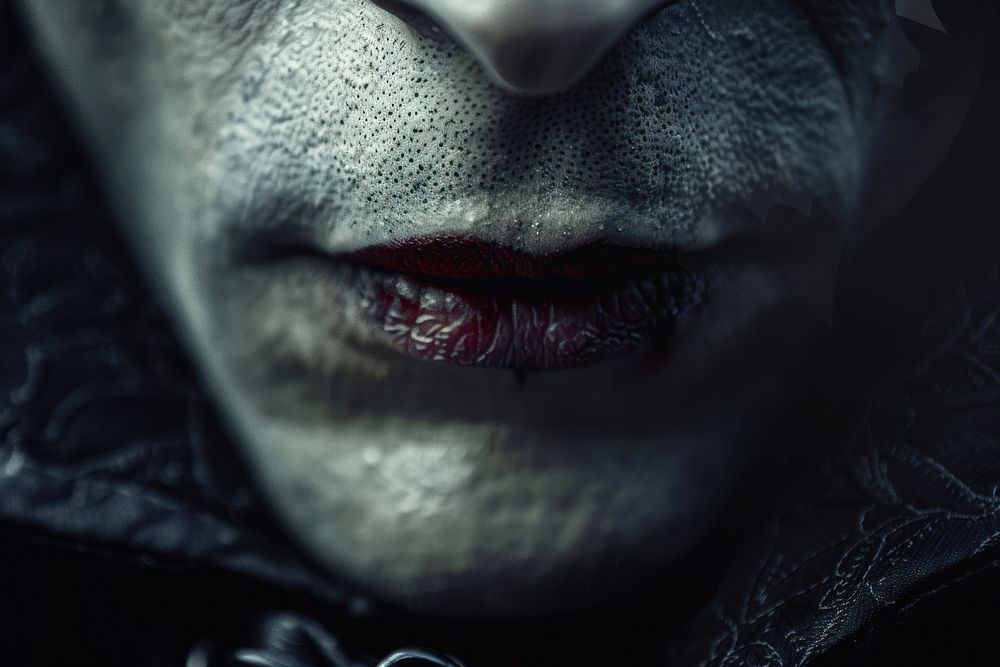 Dracula skin aggression darkness.