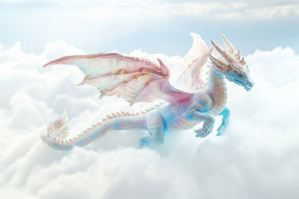 Dragon dragon animal sky.