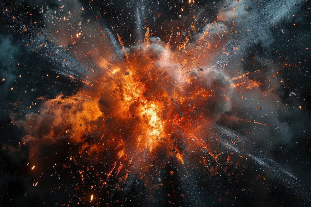 Fire explosion backgrounds astronomy universe.