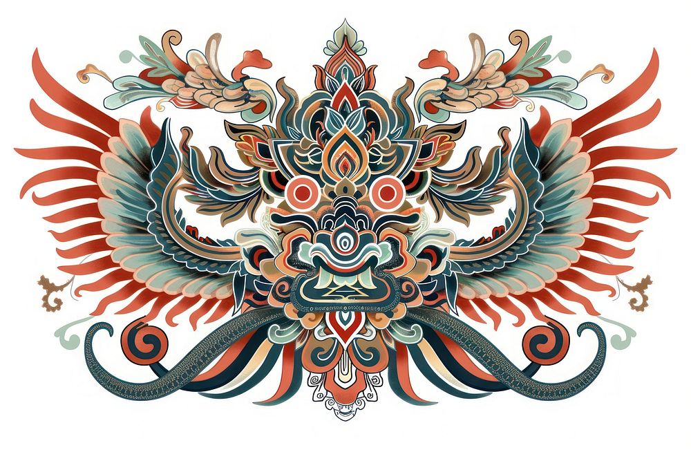 Indonesia aesthetic ornament pattern art creativity.