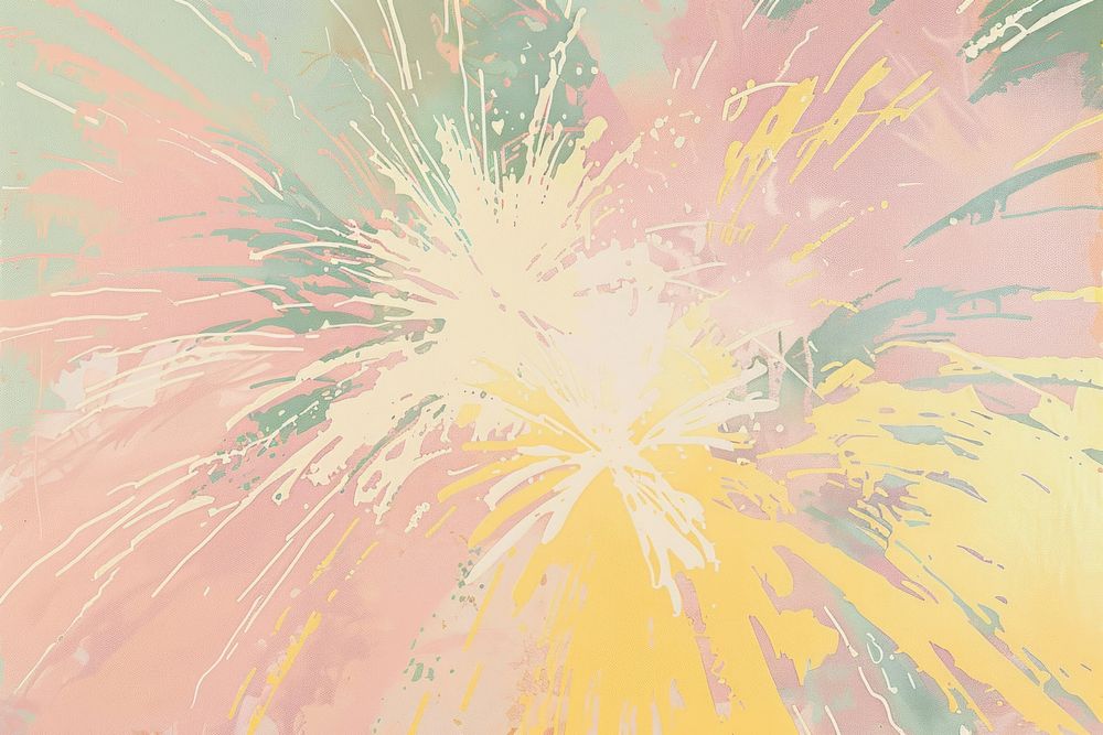 Firework fireworks painting drawing.