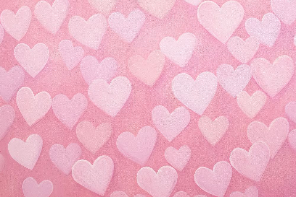 Hearts backgrounds petal pink.