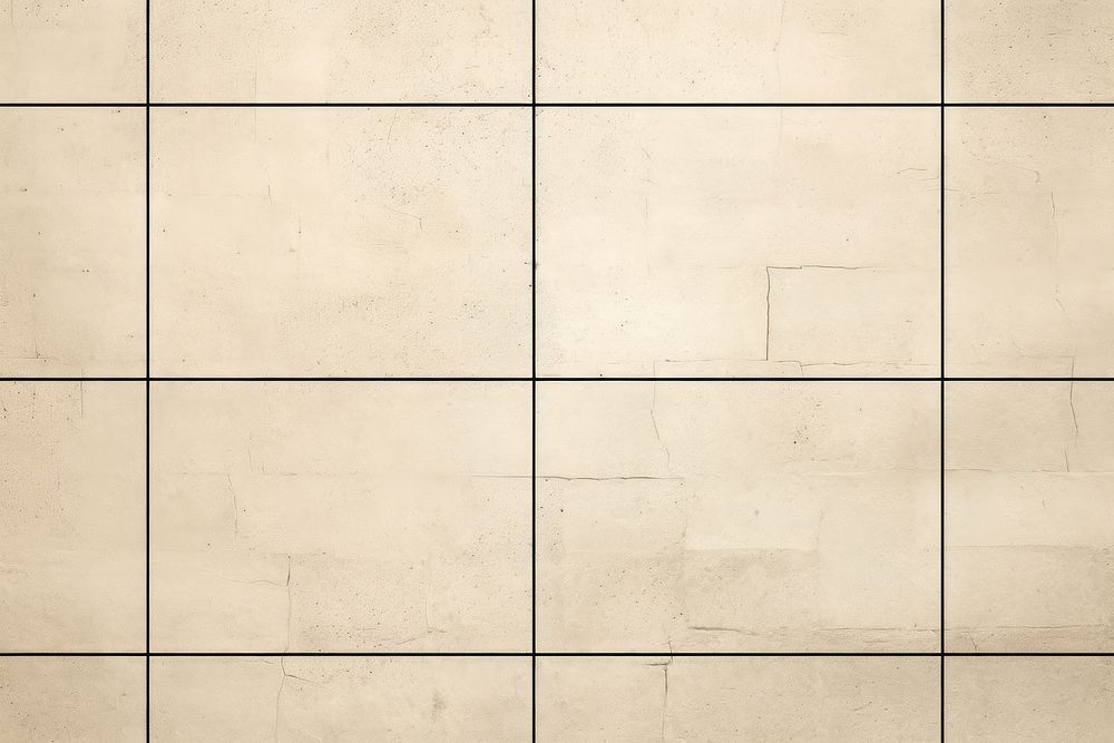 Vintage cream tile wall architecture backgrounds flooring.