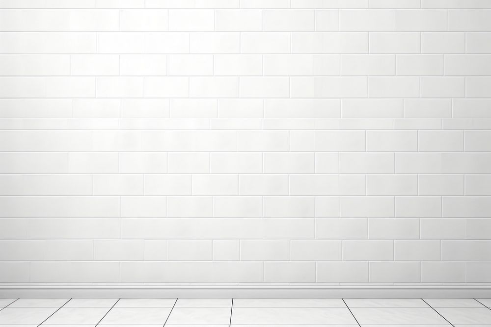 Photo of white tile wall architecture backgrounds repetition.