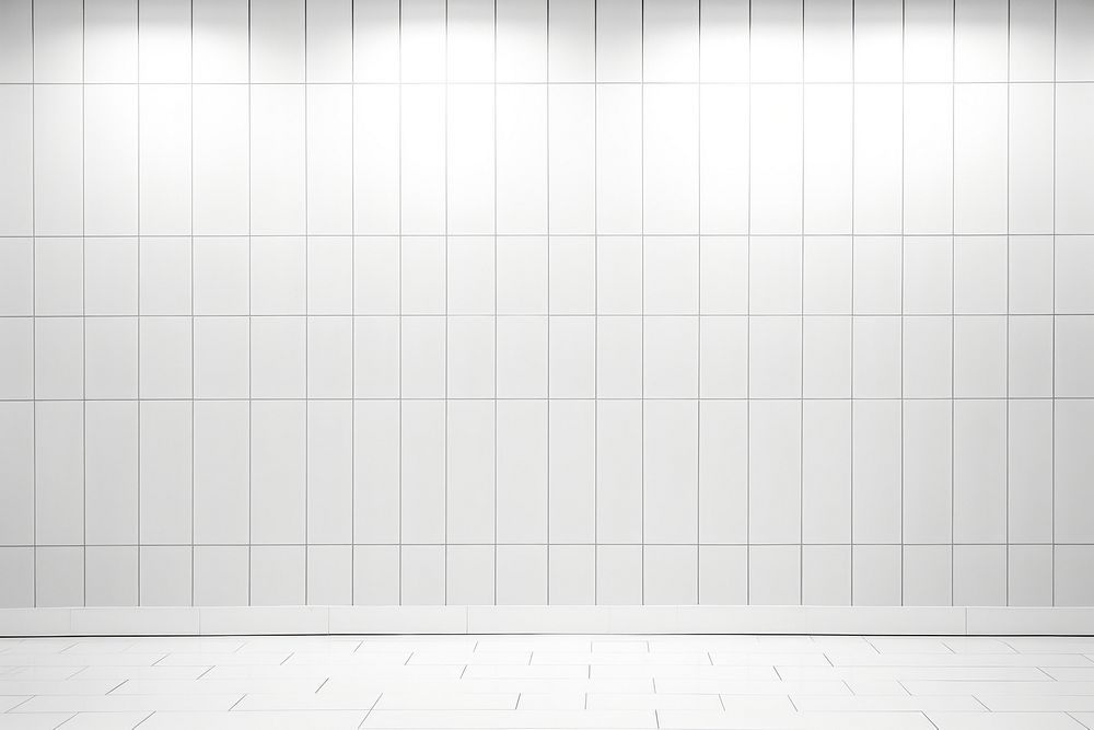 White tile wall architecture backgrounds repetition.