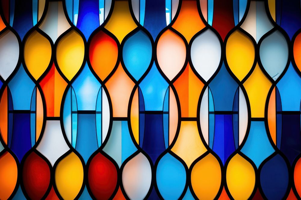 PNG Stained glass wall backgrounds repetition chandelier.