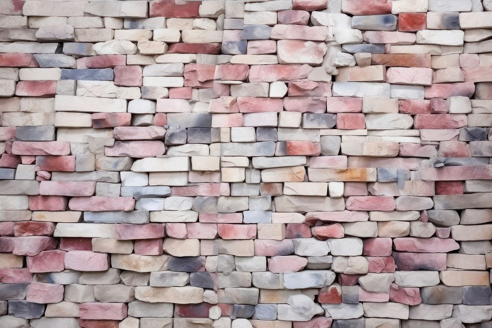 Pastel stone wall architecture backgrounds brick.