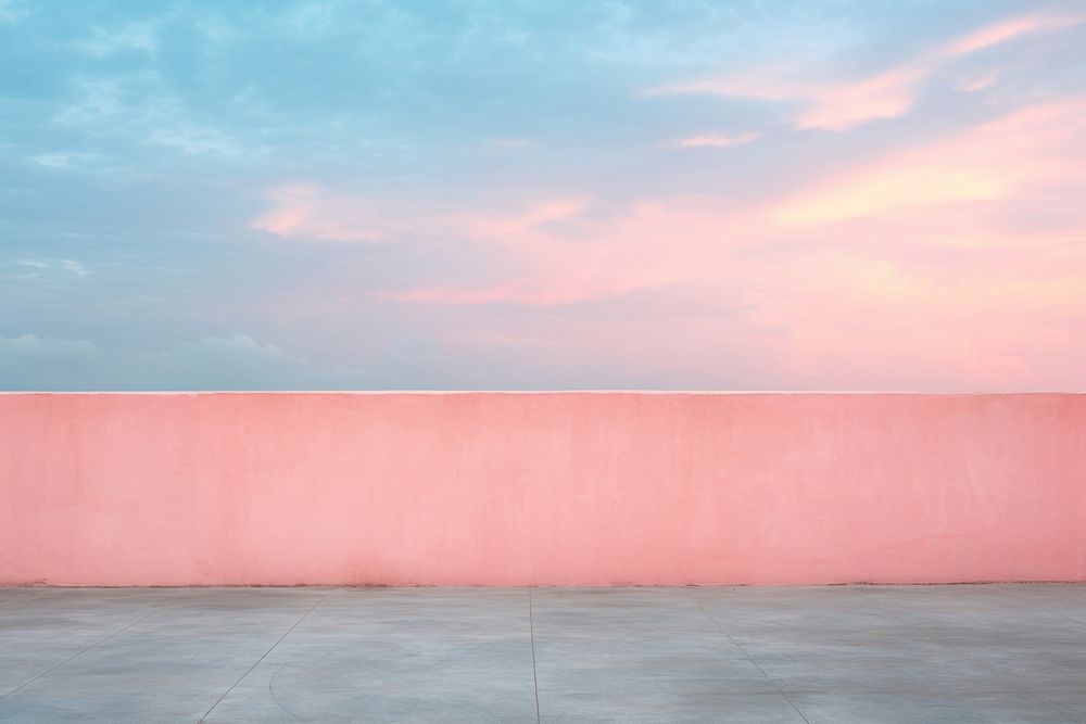 Photo of pastel wall sky architecture outdoors.