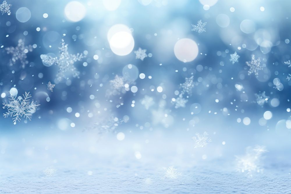 Snowy background snowflake backgrounds outdoors.