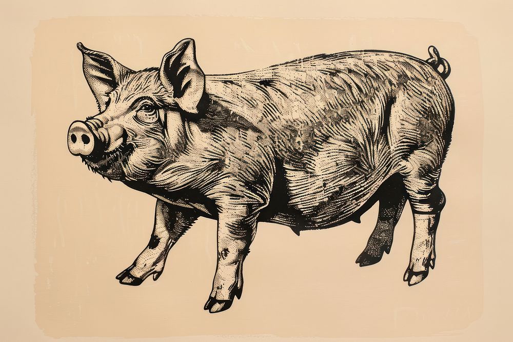 Pig animal mammal boar.
