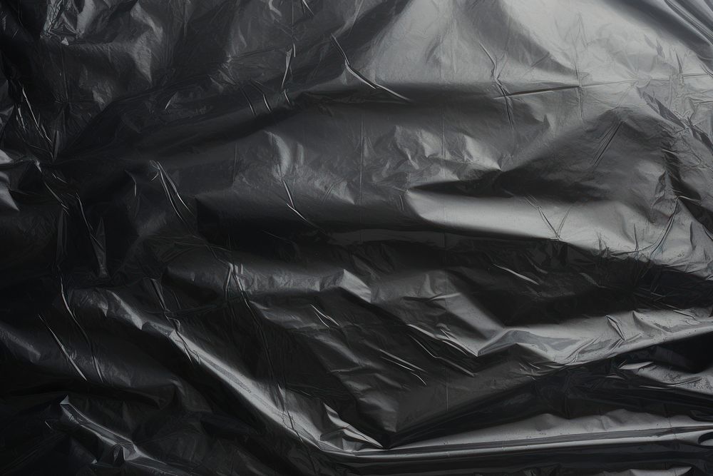 Plastic film wrap overlay backgrounds black monochrome.