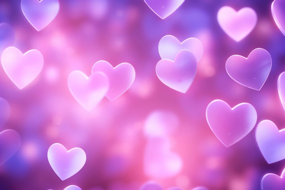 Backgrounds purple heart pink.