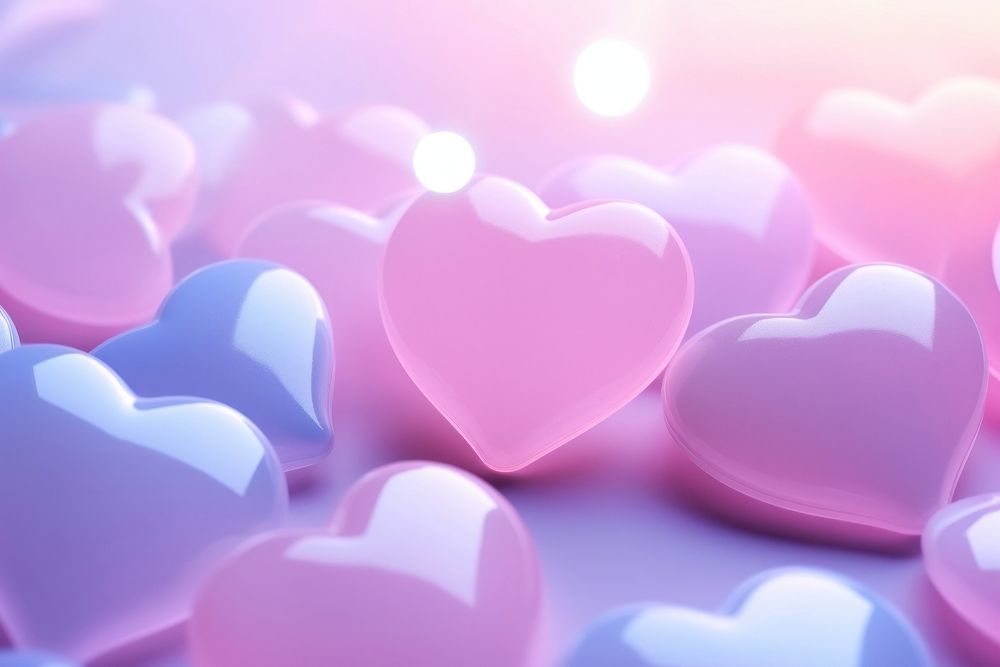 Backgrounds heart pink confectionery.