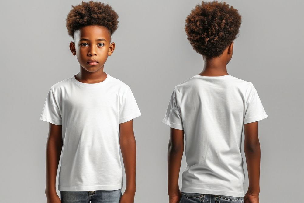 Blank white tshirt t-shirt sleeve child.