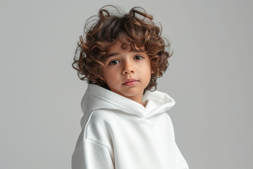 Blank white hoodie portrait photo photography.