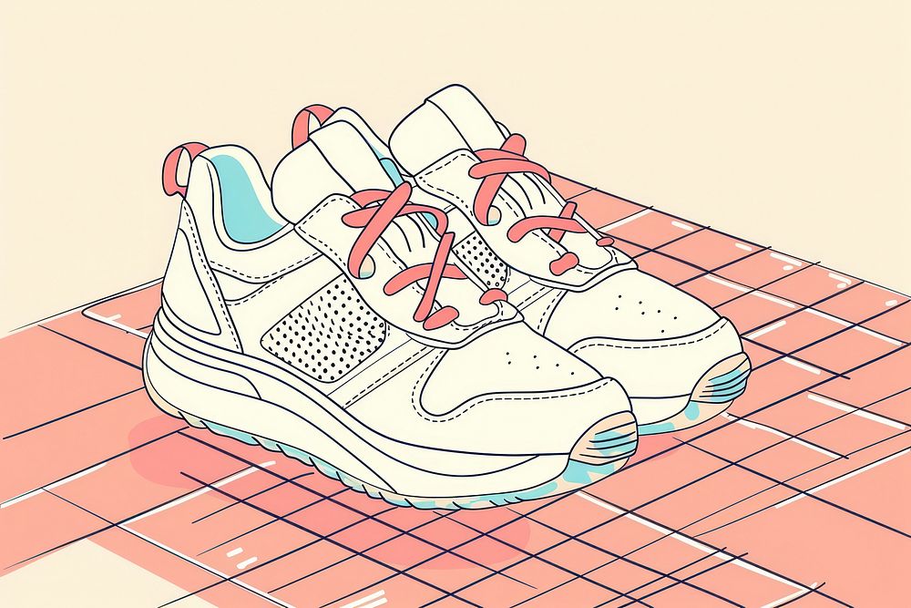 Shoes inspired by the Y2K era footwear creativity shoelace.