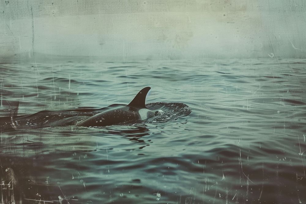 Orca outdoors dolphin animal.