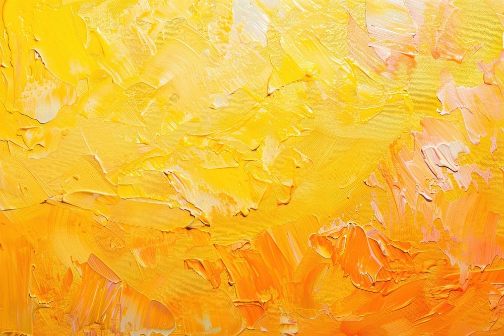 Yellow-orange backgrounds painting abstract.