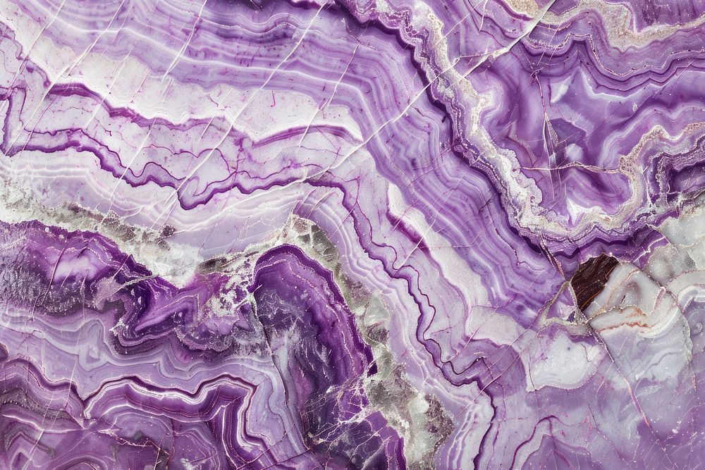 Violet gemstone amethyst mineral.