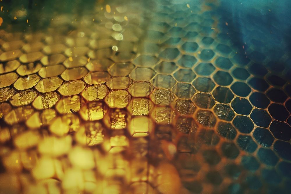 Honeycomb honeycomb condensation transparent.