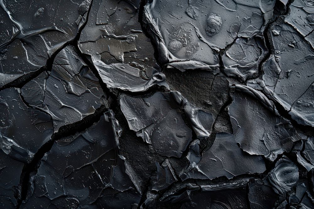 Lava texture black backgrounds monochrome.