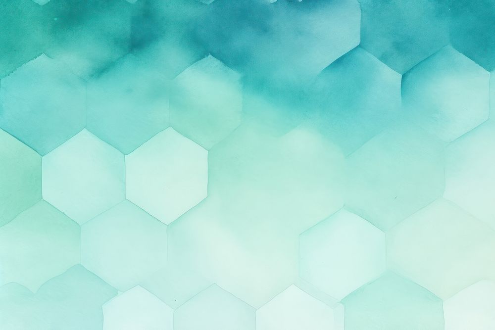 White and turquoise hexagon backgrounds pattern texture.