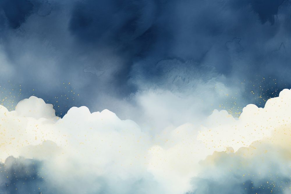 Cloud watercolor background backgrounds outdoors nature.