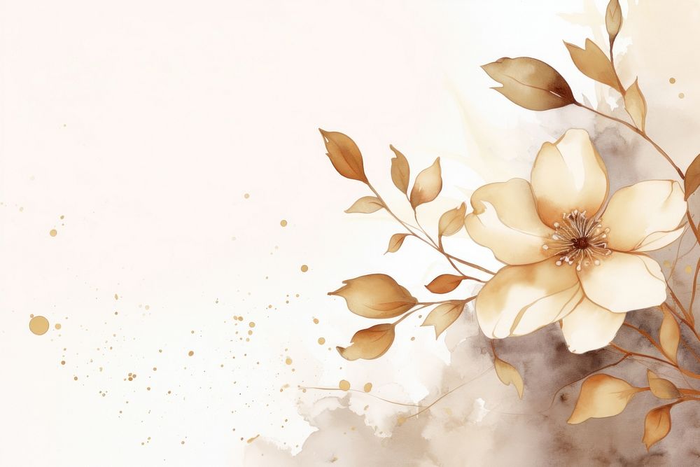 Minimal floral backgrounds painting pattern.