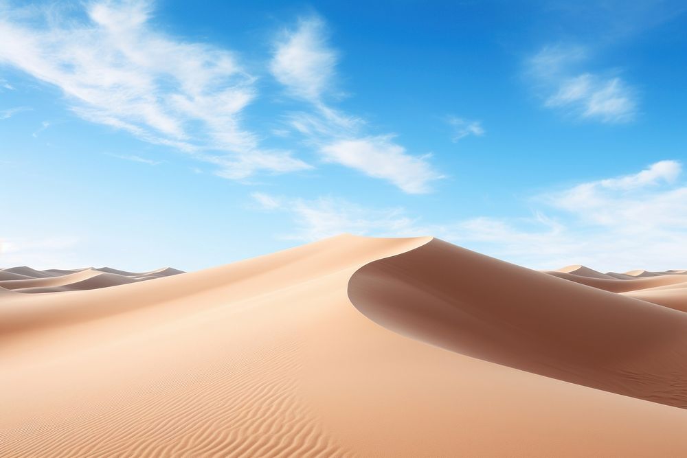 PNG Sand dunes desert border sky outdoors horizon.
