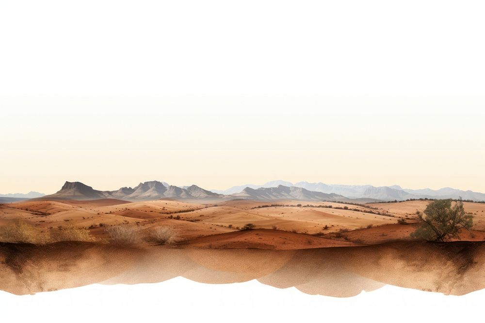 Landscape panoramic outdoors desert.