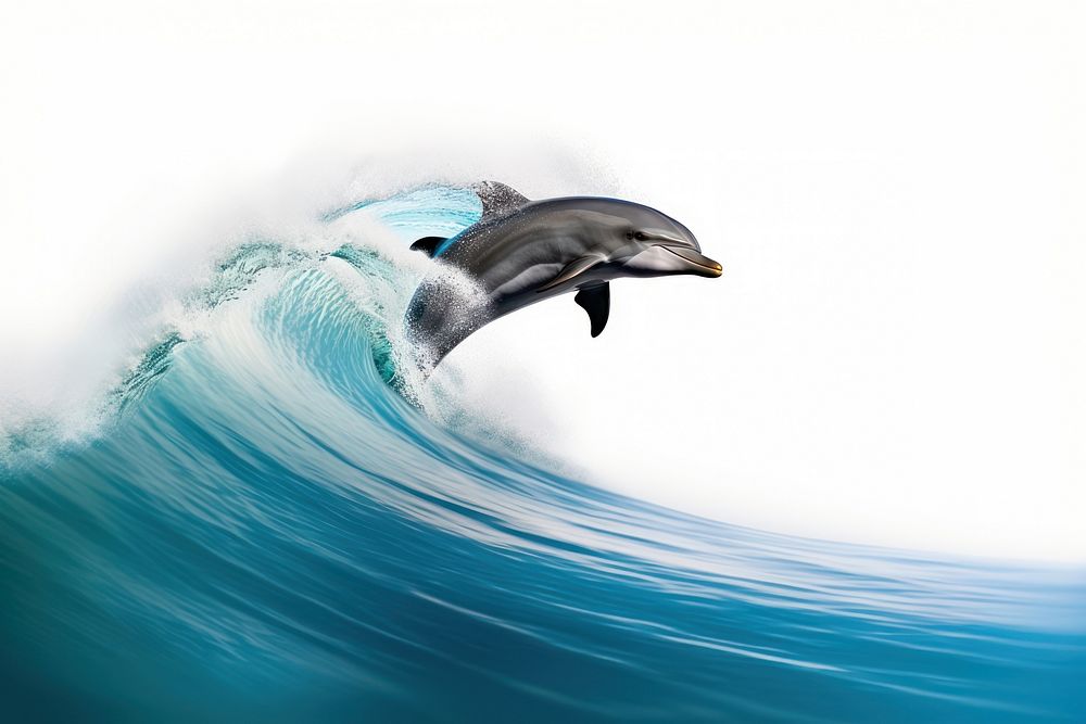 Dolphin ocean outdoors animal.