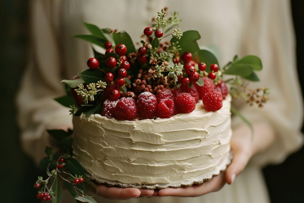 Wedding cake minimal strawberry dessert fruit.