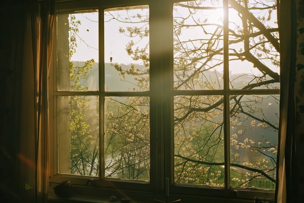 Window hill windowsill architecture tranquility.