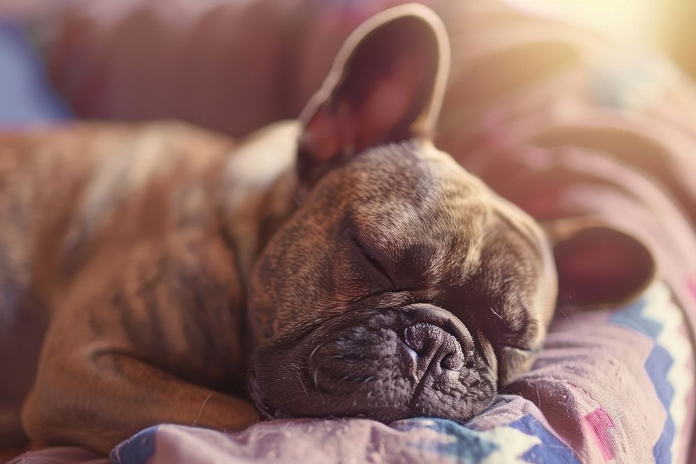 French bulldog cuddling animal mammal | Premium Photo - rawpixel