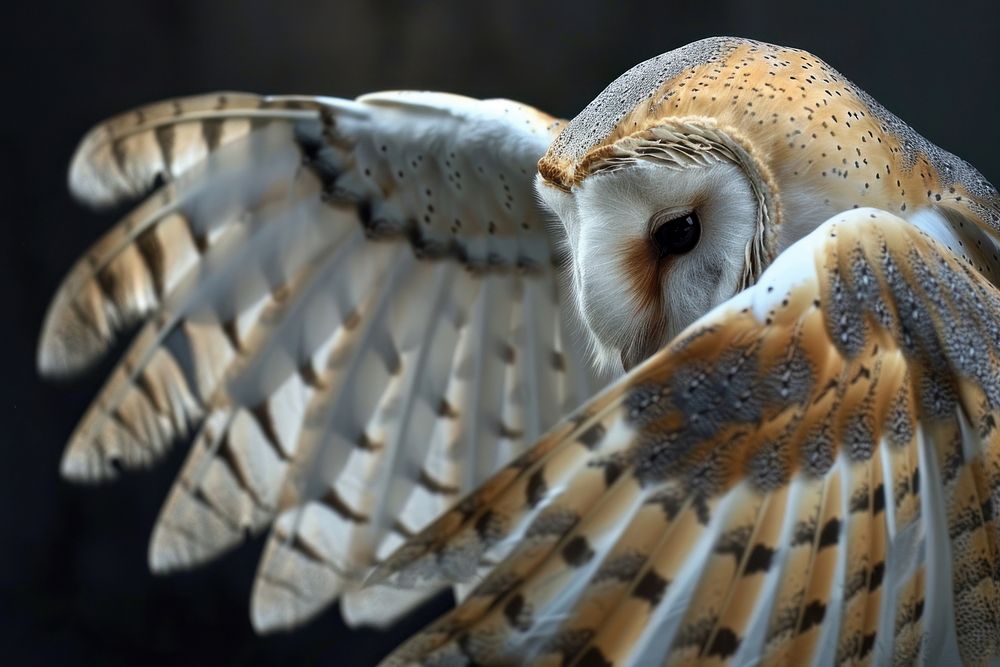 Barn Owl owl wildlife animal.