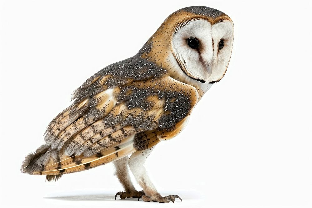 Barn Owl owl animal bird.