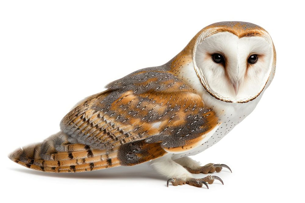 Barn Owl owl animal bird.