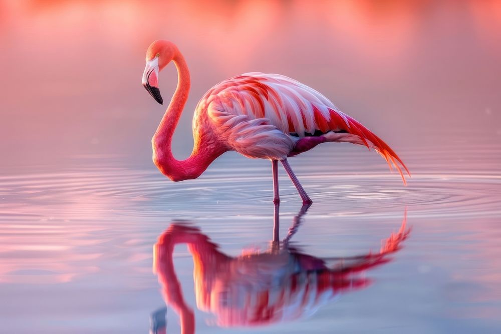 Bird Flamingo flamingo bird wildlife.