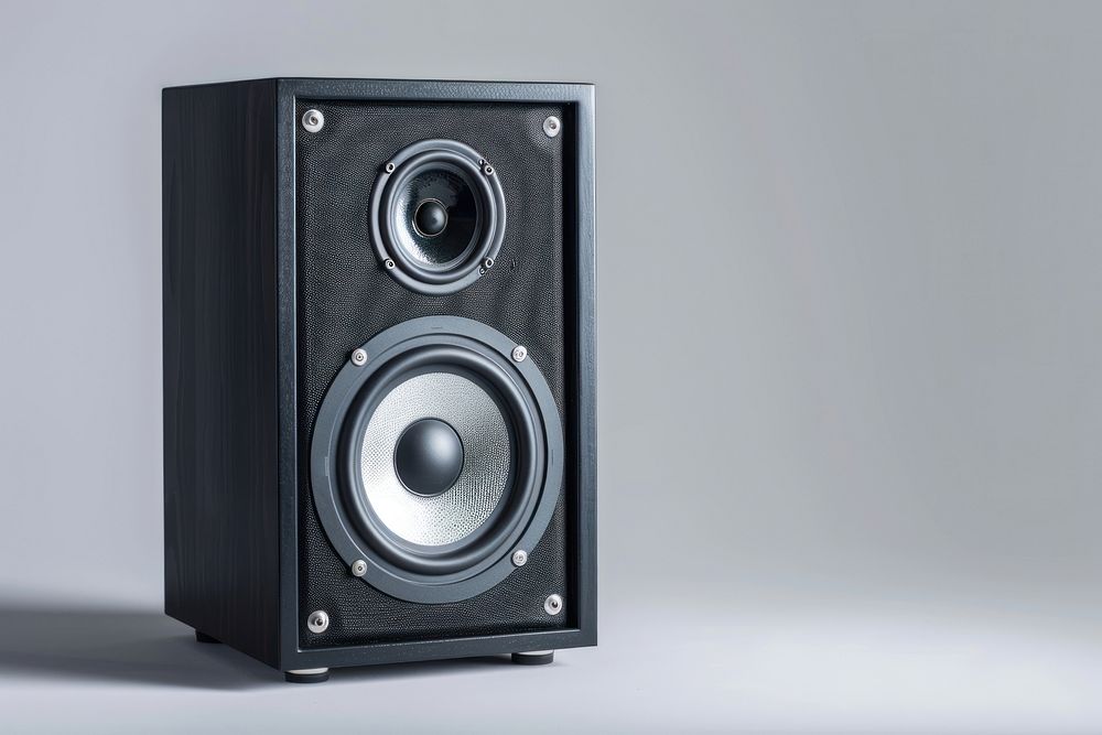 New black bookshelf speaker loudspeaker electronics multimedia.
