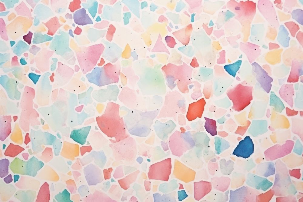 Colorful terrazzo backgrounds texture paper.