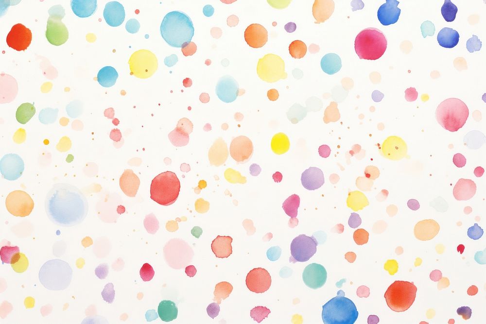 Colorful polka dot backgrounds confetti pattern.