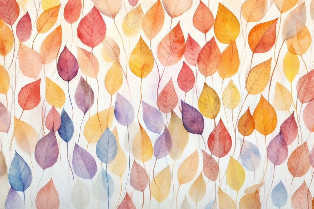 Autumn leaves backgrounds pattern texture.
