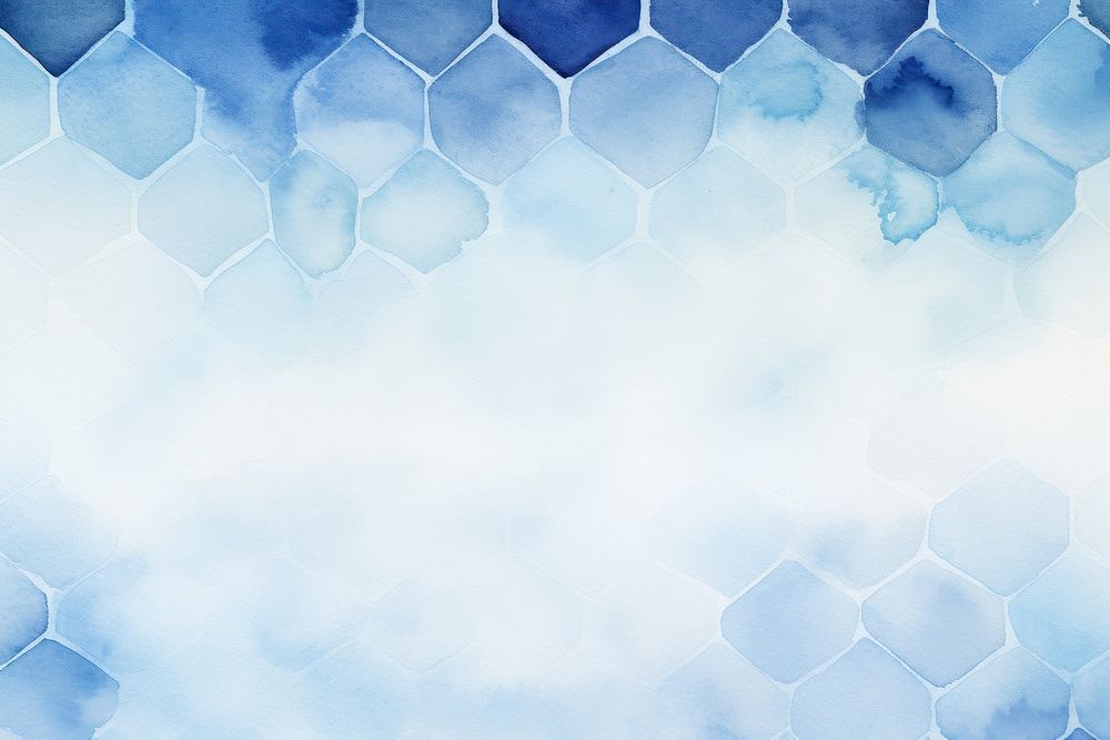 Blue hexagon backgrounds texture honeycomb.