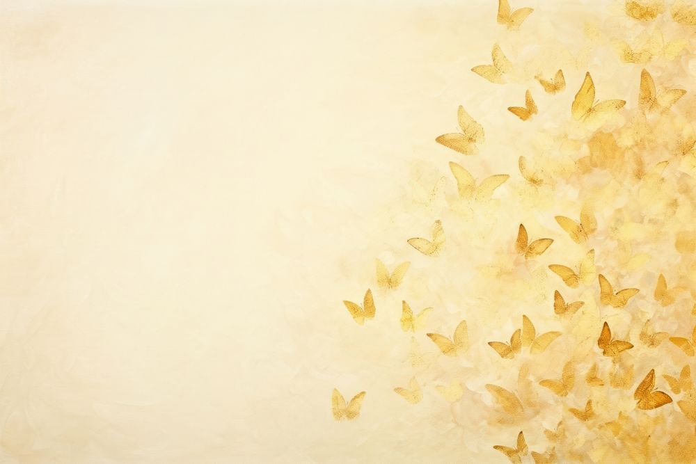 Gold butteflies backgrounds texture paper.