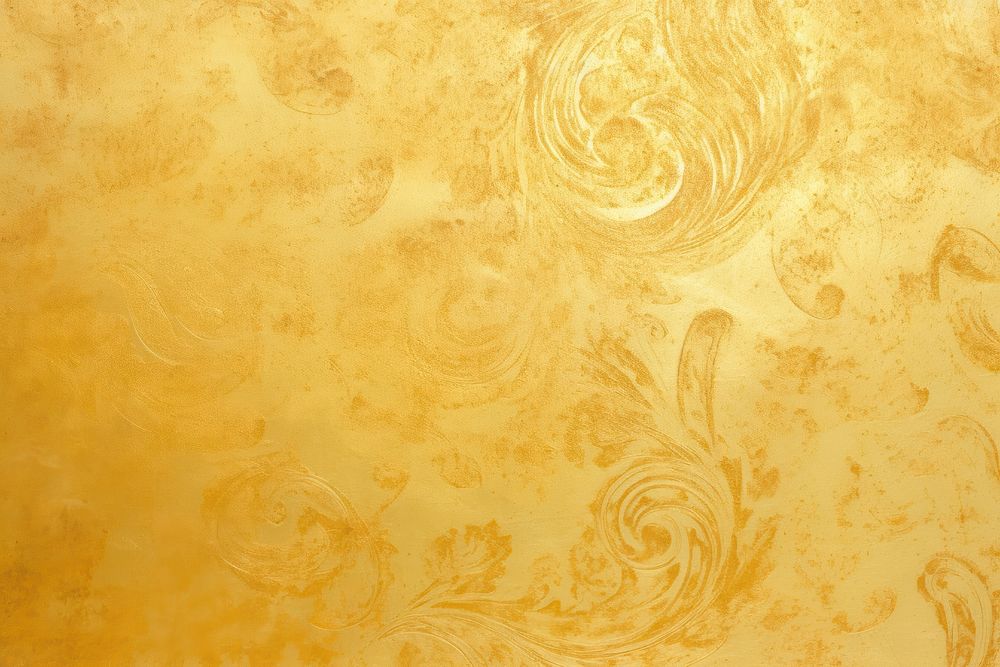 Gold paisley backgrounds texture architecture.