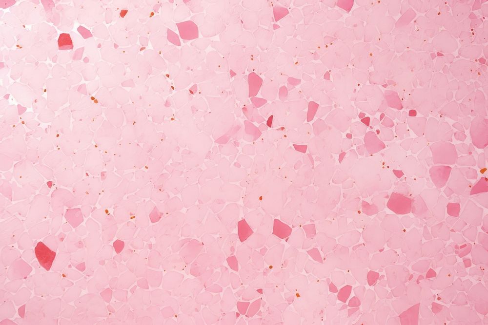 Pink terrazzo backgrounds texture petal.
