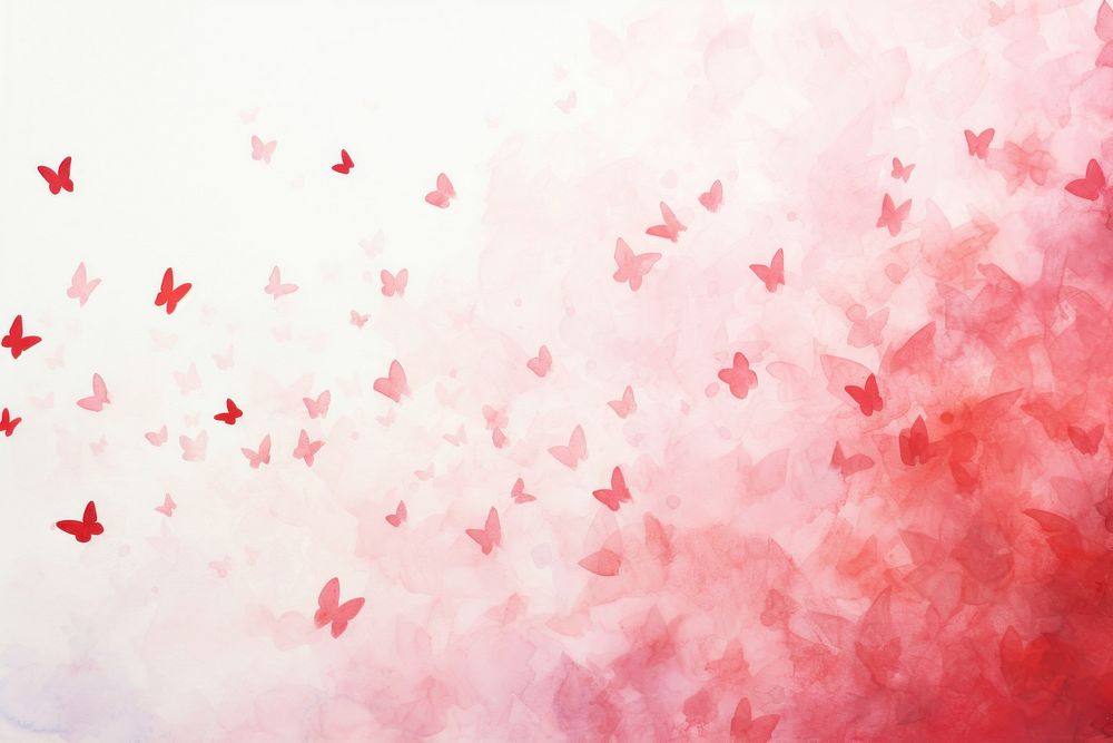 Red butteflies backgrounds texture petal.